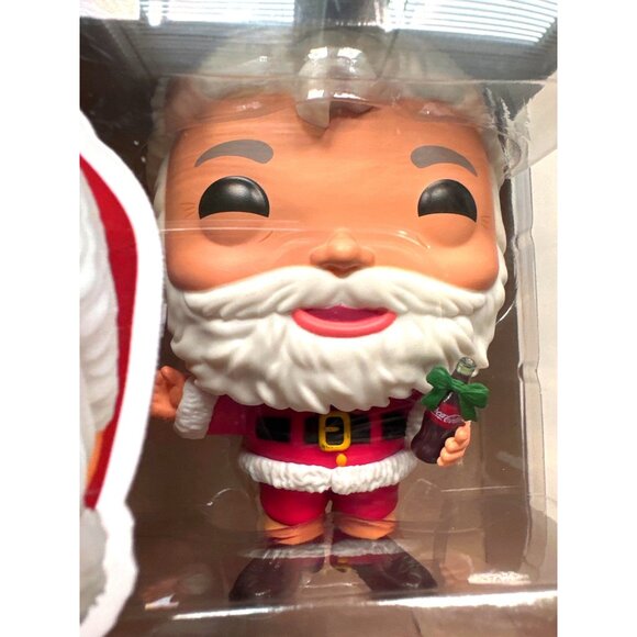 Retro Coca-Cola Santa Funko Pop Figure #159 Ad Icons 90s Vinyl Holiday Decor NIB - Picture 2 of 6